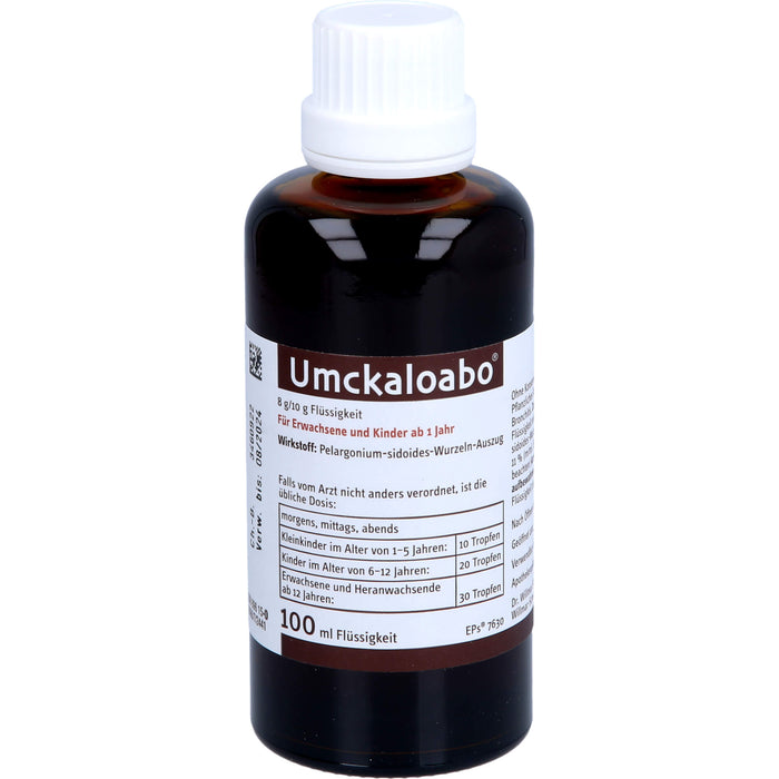 Umckaloabo Flüssigkeit, 100 ml Solution