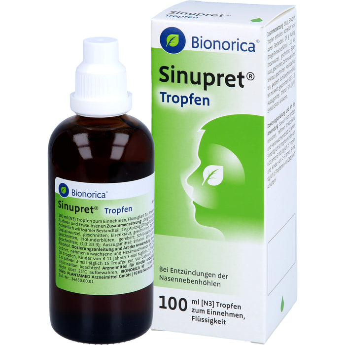 Sinupret Tropfen, 100 ml Lösung