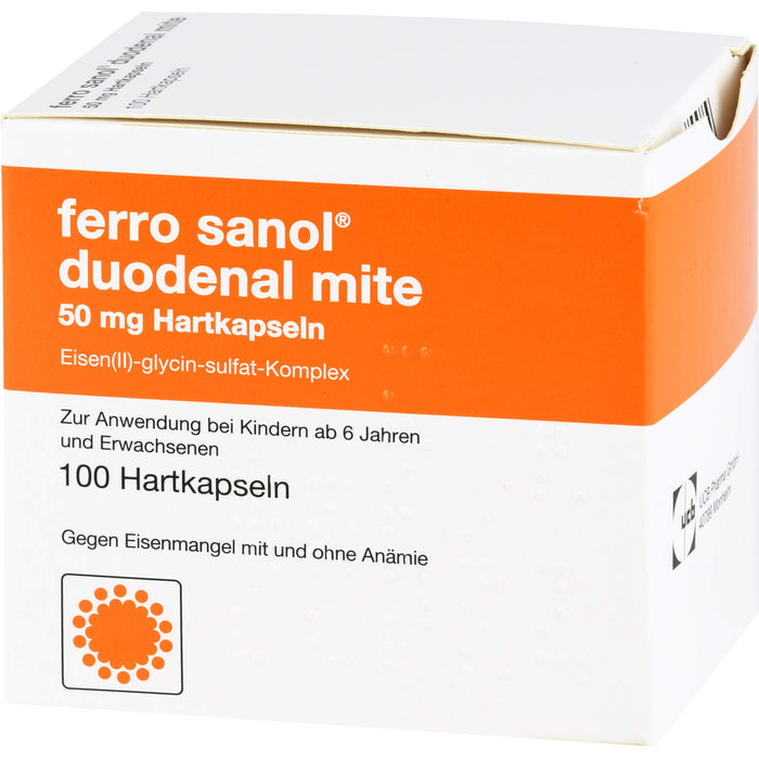 ferro sanol duodenal mite 50 mg Kapseln, 100 pc Capsules