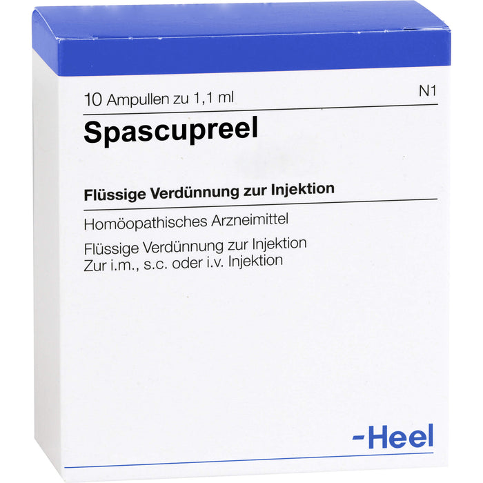 Spascupreel Ampullen, 10 pcs. Ampoules