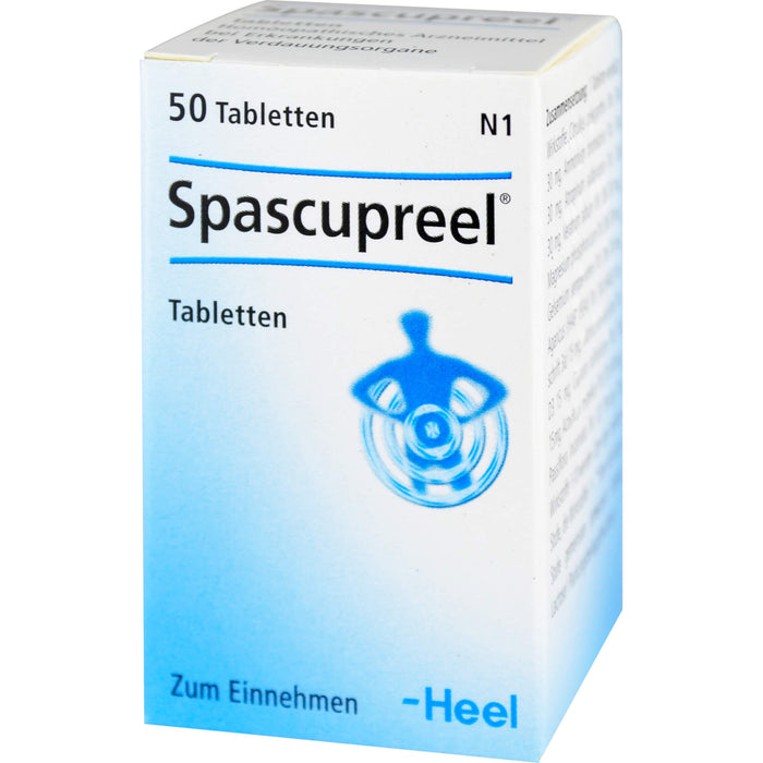 Spascupreel Tabletten bei Erkrankungen der Verdauungsorgane, 50 pcs. Tablets