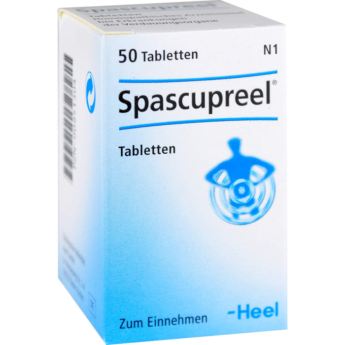 Spascupreel Tabletten bei Erkrankungen der Verdauungsorgane, 50 pcs. Tablets