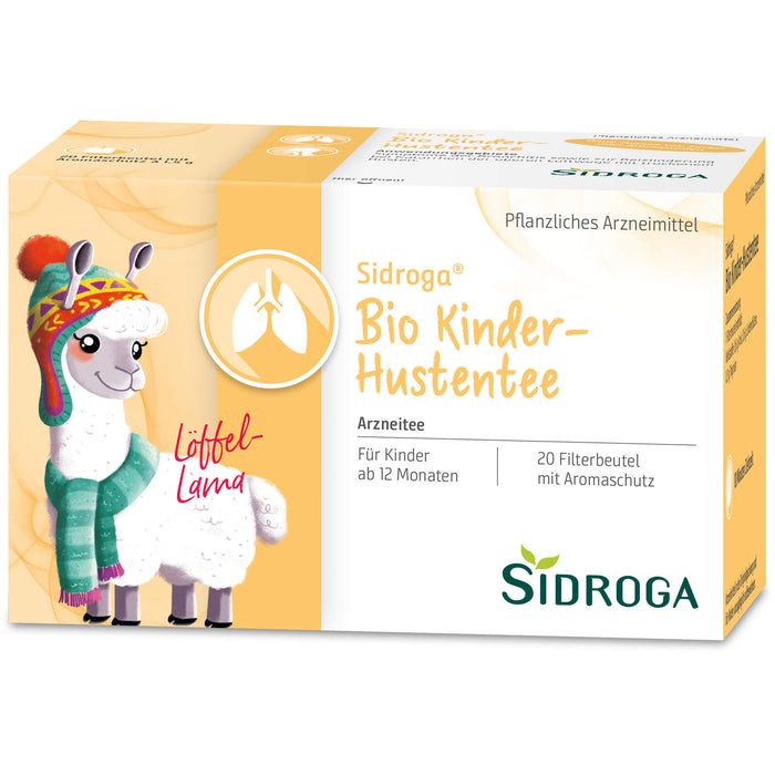 Sidroga Bio Kinder Hustentee, 20 St. Filterbeutel