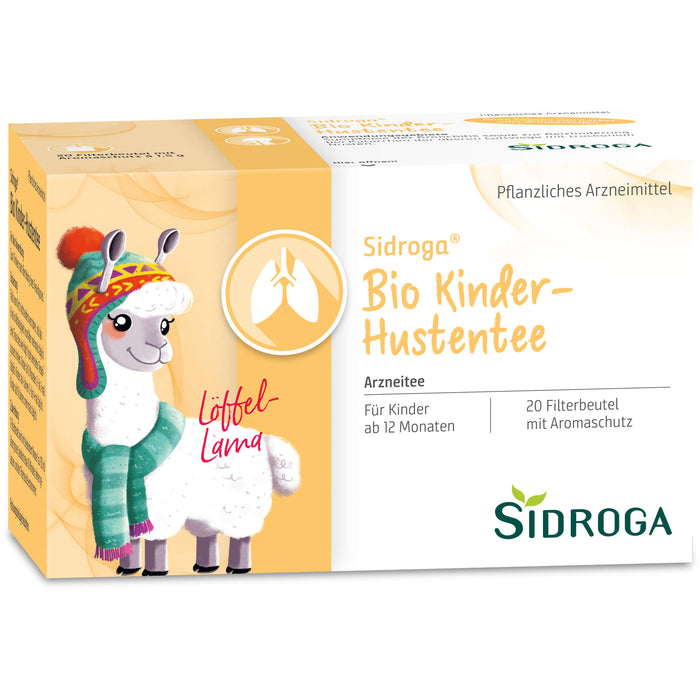 Sidroga Bio Kinder Hustentee, 20 St. Filterbeutel