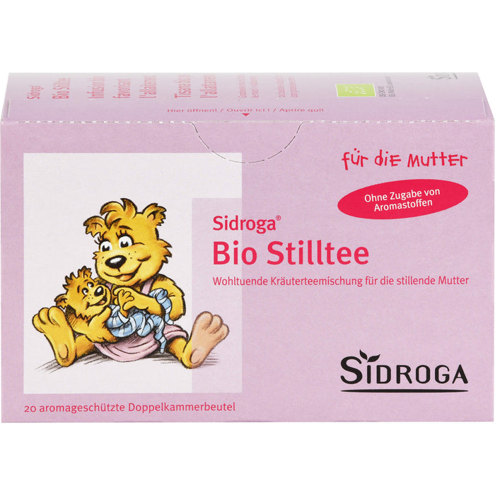 Sidroga Bio Stilltee für die stillende Mutter, 20 pc Sac filtrant