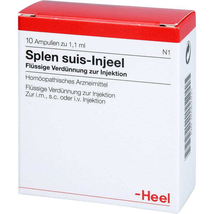 Splen suis-Injeel Inj.-Lsg., 10 St. Ampullen