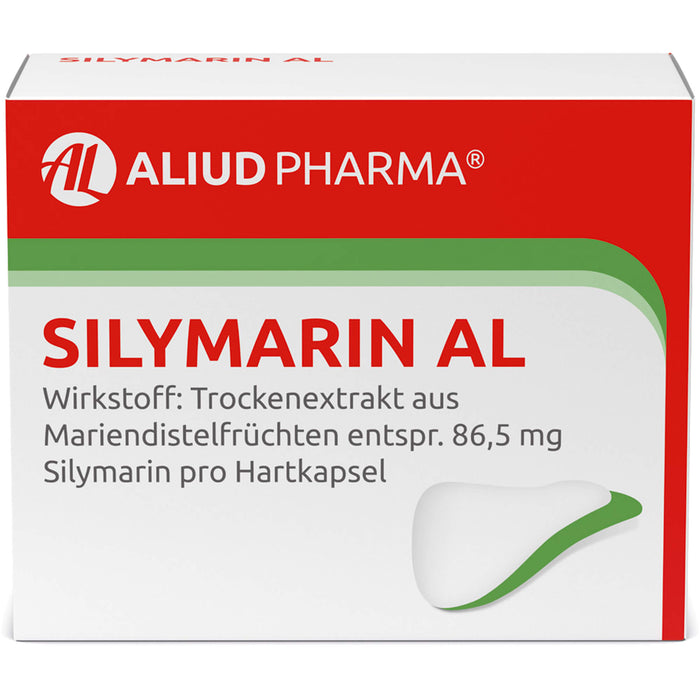 Silymarin AL Hartkapseln bei Lebererkrankungen, 30 pc Capsules