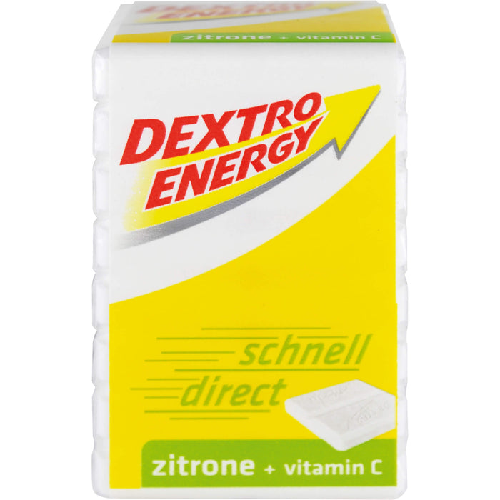 Dextro Energy Zitrone + Vitamin C Würfel, 1 pc Comprimés