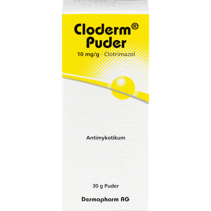 Cloderm Puder Antimykotikum, 30 g Powder