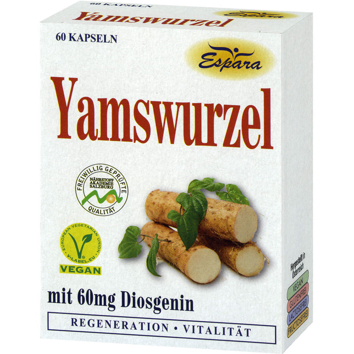 Espara Yamswurzel Kapseln, 60 pcs. Capsules