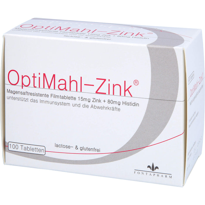 OptiMahl-Zink 15mg, 100 St TAB