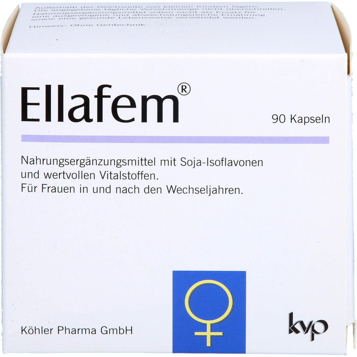 Ellafem Kapseln für Frauen in und nach den Wechseljahren, 90 pcs. Capsules