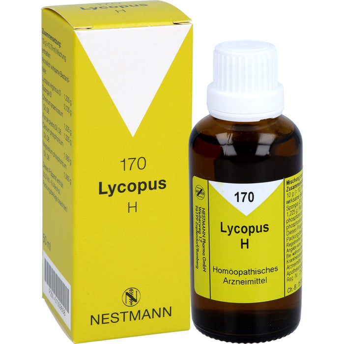 Lycopus H Nr. 170 Nestmann Tropf., 50 ml TRO