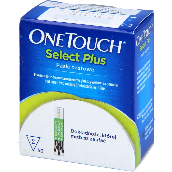 One Touch Select Plus Blutzuckerteststreifen Reimport EurimPharm, 50 St. Teststreifen