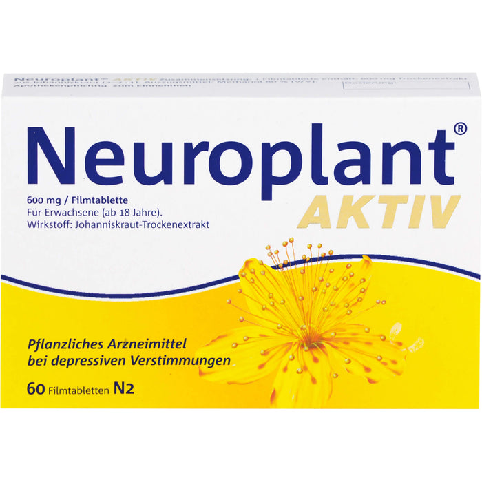 Neuroplant aktiv Filmtabletten bei depressiven Verstimmungen, 60 St. Tabletten