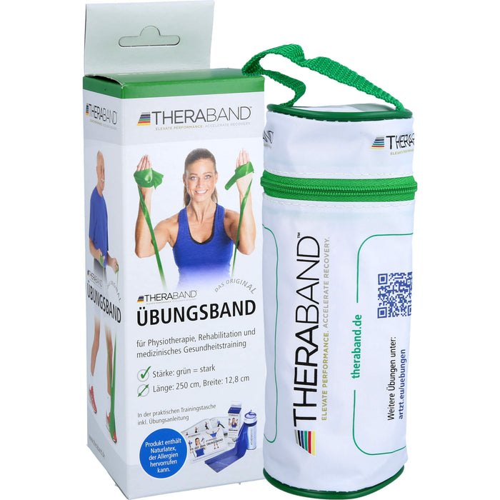 THERABAND Übungsband 2,5 m stark grün, 1 pcs. Pack