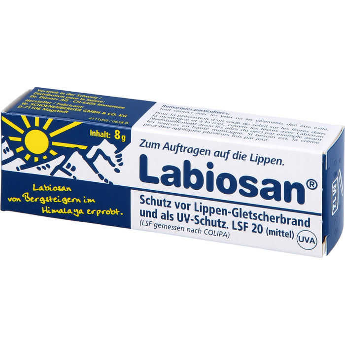 Labiosan Salbe, 8 g Ointment