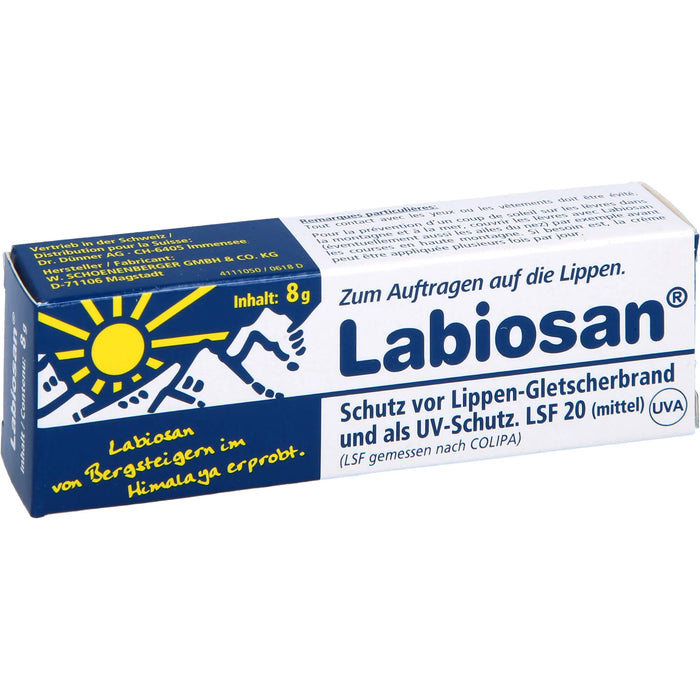 Labiosan Salbe, 8 g Onguent