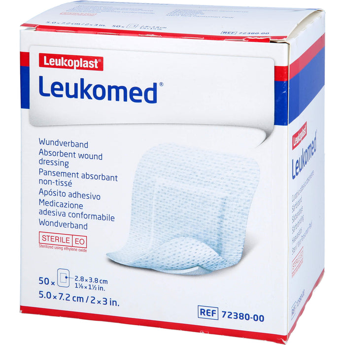 LEUKOMED STERILE PFLASTER 7,2x5 cm, 50 St PFL