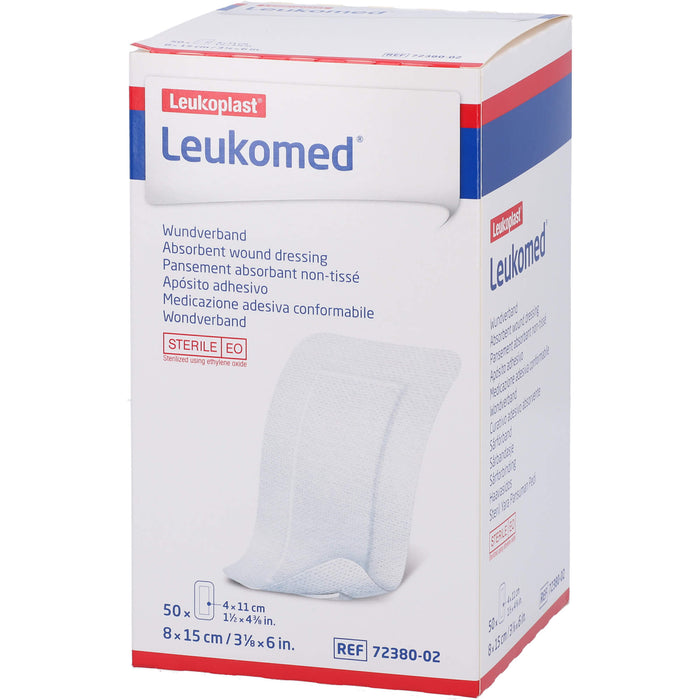 LEUKOMED STERILE PFLASTER 8x15 cm, 50 St PFL