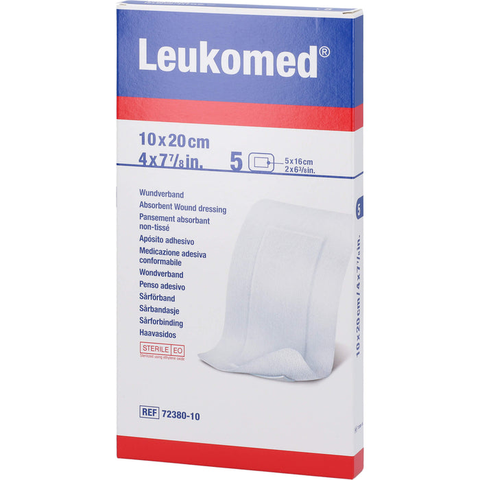 Leukomed Wundverband 10 x 20 cm, 5 St. Pflaster