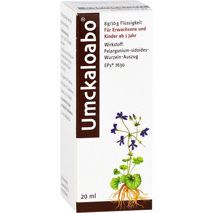 Umckaloabo Flüssigkeit, 20 ml Solution