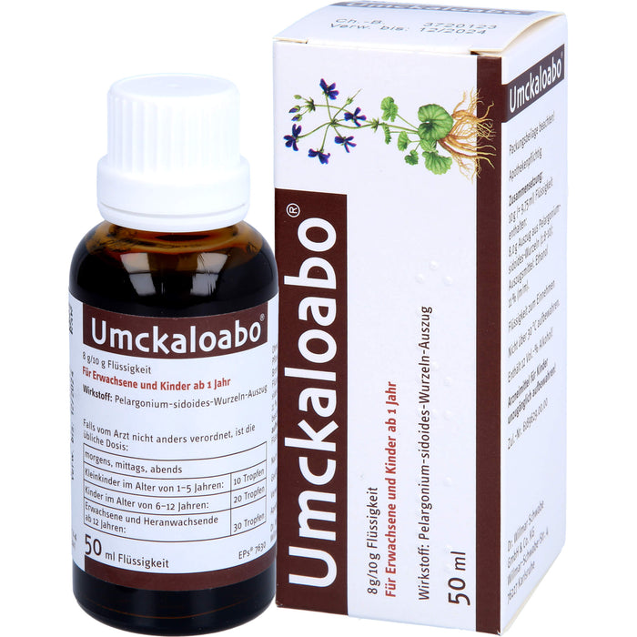 Umckaloabo Flüssigkeit, 50 ml Solution