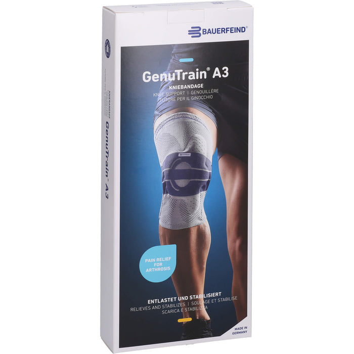 GenuTrain A3 Aktivbandage Knie rechts Gr. 6 natur, 1 St. Bandage