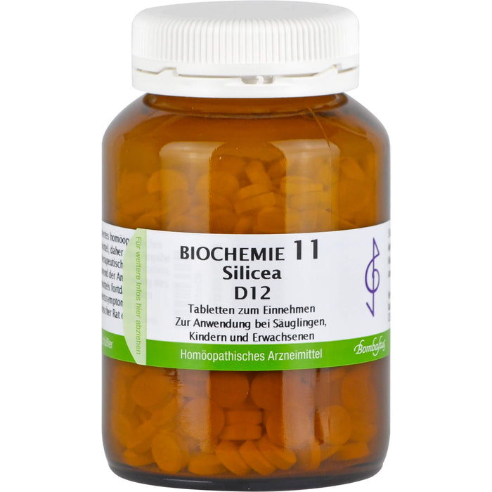 Bombastus Biochemie 11 Silicea D12 Tabletten, 500 pcs. Tablets