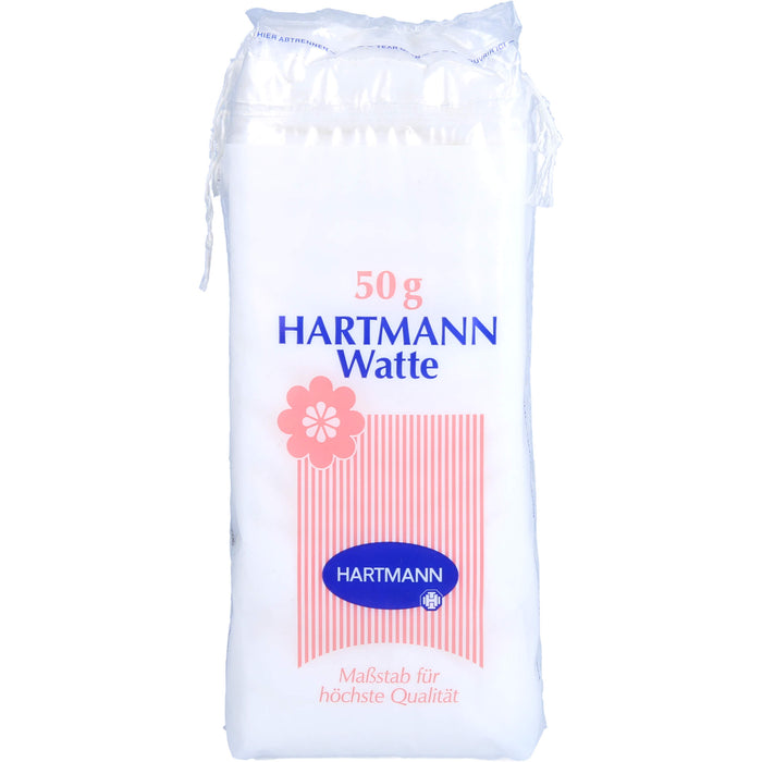 Hartmann Verbandwatte, 50 g Coton