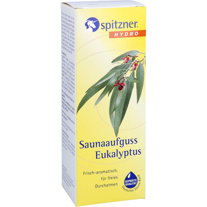 spitzner Hydro Saunaaufguss Eukalyptus, 190 ml Concentré