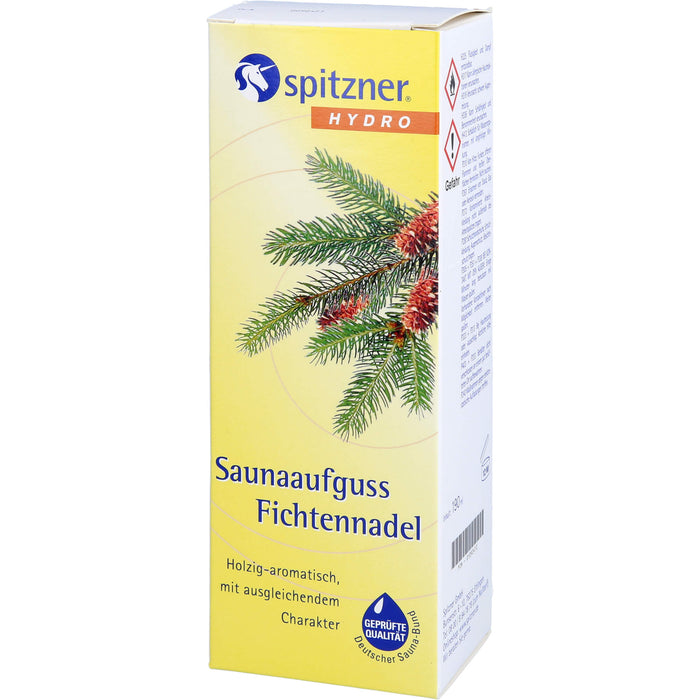 Spitzner Saunaaufguss Fichtennadel Hydro, 190 ml Konzentrat