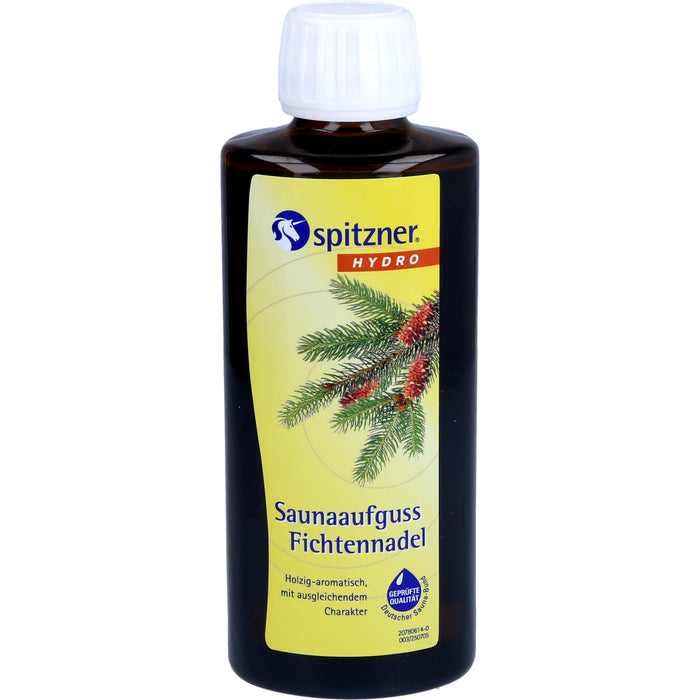 Spitzner Saunaaufguss Fichtennadel Hydro, 190 ml Konzentrat