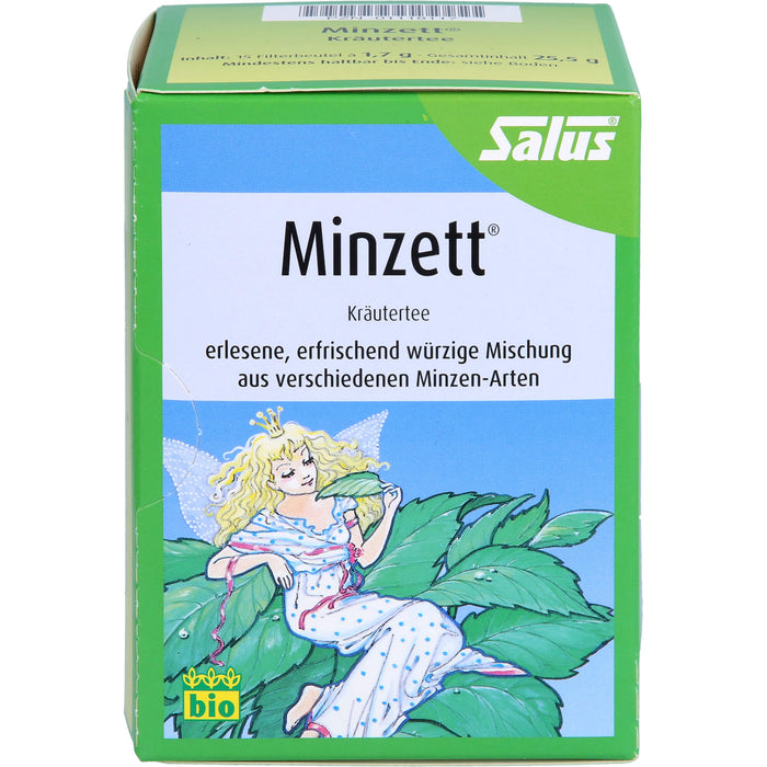 Salus Minzett Kräutertee, 15 pc Sac filtrant