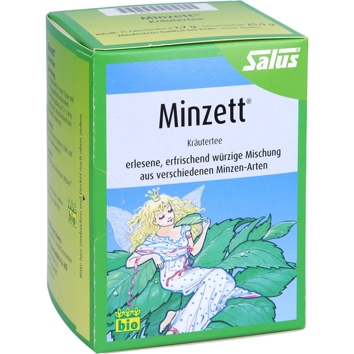 Salus Minzett Kräutertee, 15 St. Filterbeutel