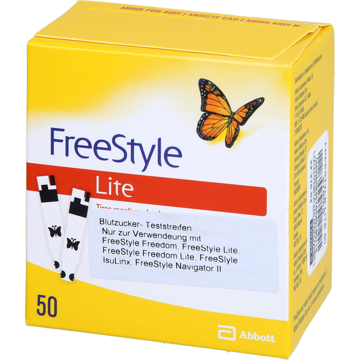 Freestyle Lite Eurim Teststreifen ohne Codieren, 50 St TTR