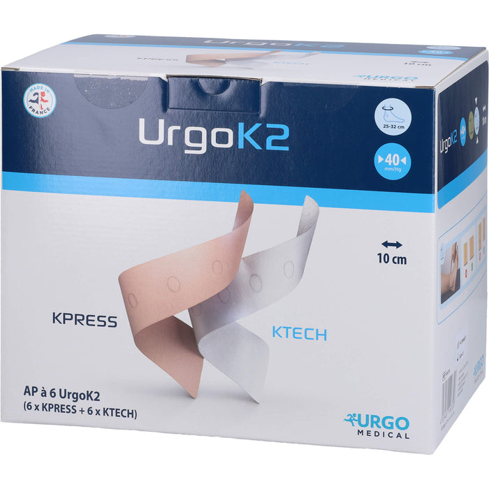 UrgoK2 Kompr.Syst.Knoechelumf.25-32cm 10cm breit, 6 St BIN