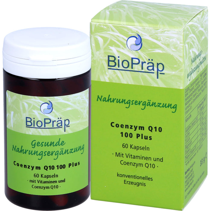 BioPräp Coenzym Q10 100 plus Kapseln, 60 pc Capsules