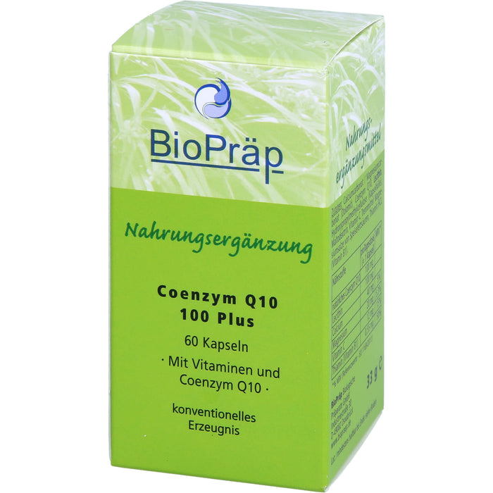 BioPräp Coenzym Q10 100 plus Kapseln, 60 St. Kapseln