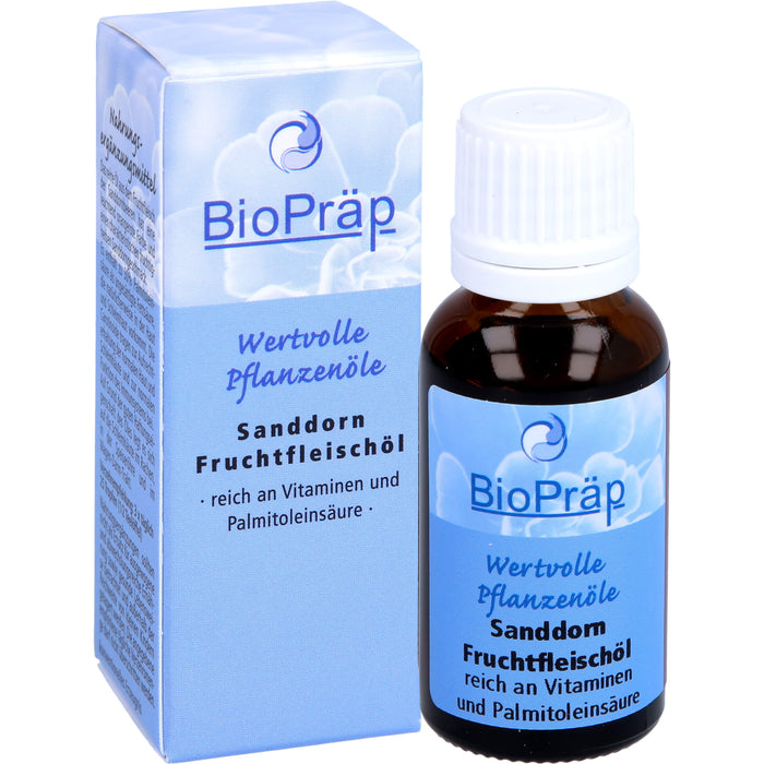 BioPräp Sanddorn Fruchtfleischöl, 20 ml Öl