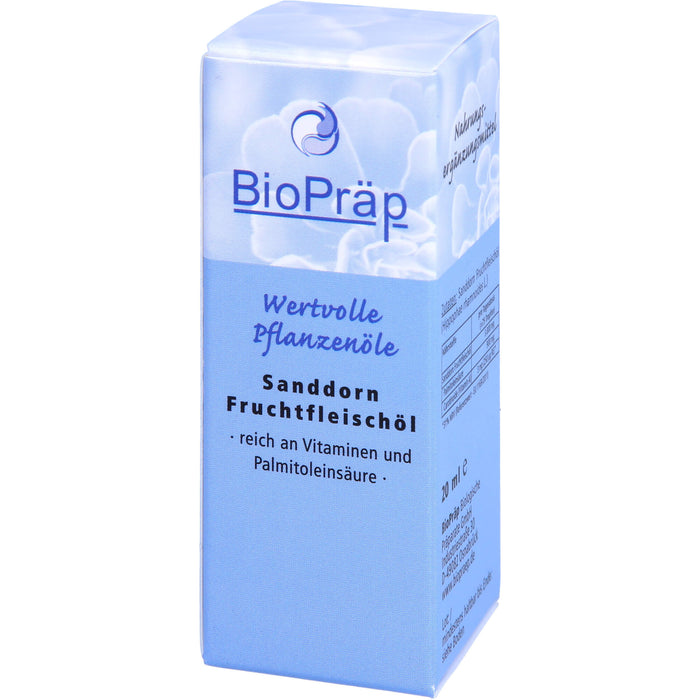 BioPräp Sanddorn Fruchtfleischöl, 20 ml Öl