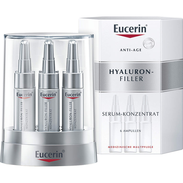 Eucerin Anti-Age Hyaluron-Filler Serum-Konzentrat Ampullen, 6 pc Ampoules