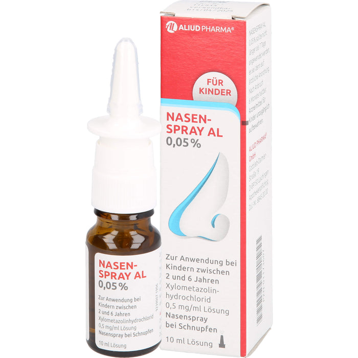 Nasenspray AL 0.05% für Kinder, 10 ml Solution