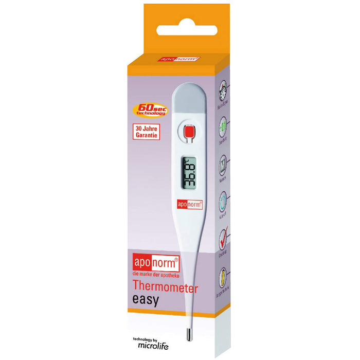 aponorm easy Fieberthermometer, 1 pc thermomètre clinique