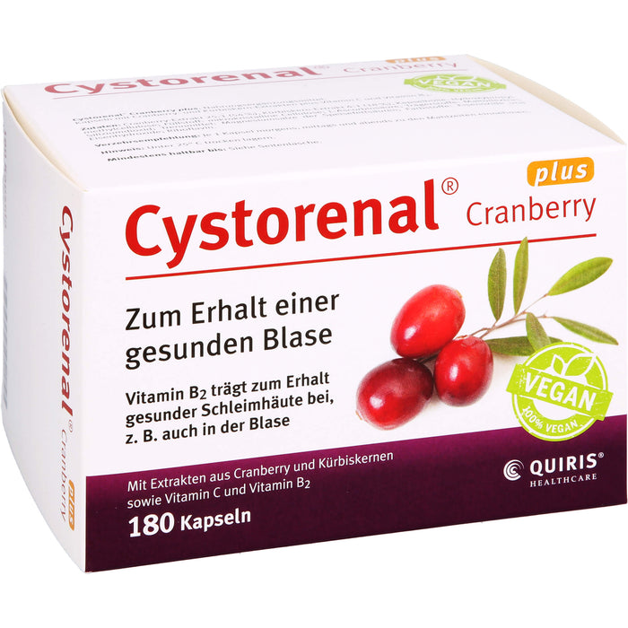 Cystorenal Cranberry plus, 180 St KAP