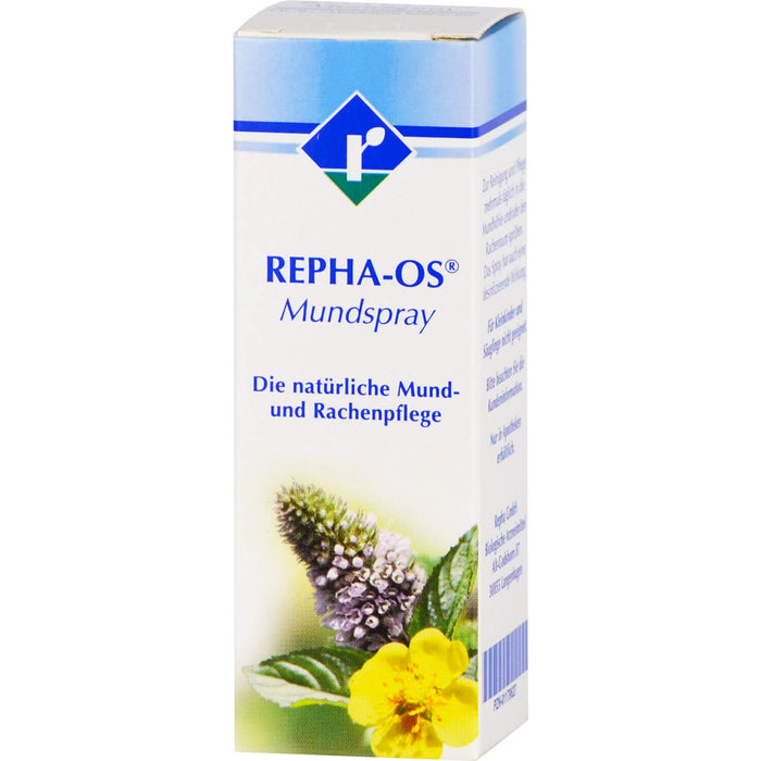 REPHA-OS Mundspray natürliche Mund- und Rachenpflege, 12 ml Lösung