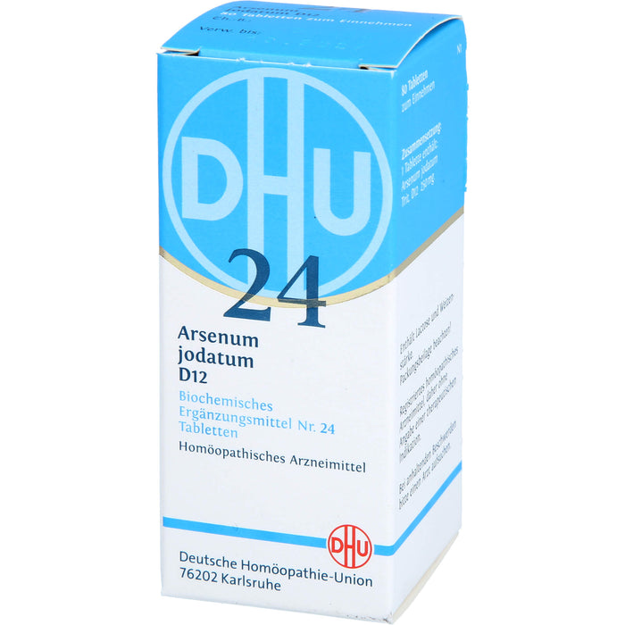 DHU Schüßler-Salz Nr. 24 Arsenum jodatum D12 Tabletten, 80 St. Tabletten