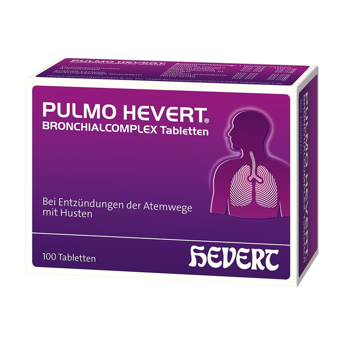 Pulmo Hevert Bronchialcomplex Tabletten, 100 pc Tablettes