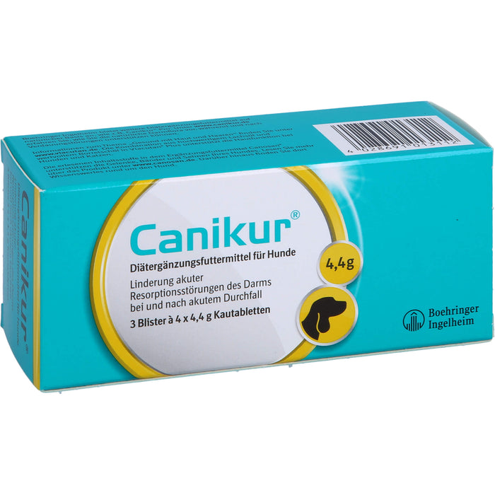 Canikur Kautabletten bei Durchfallerkrankungen bei Hunden, 12 pcs. Tablets