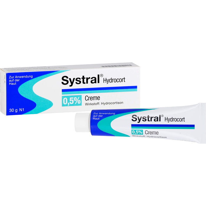 Systral Hydrocort 0.5% Creme bei allergischen & entzündlichen Hauterkrankungen, 30 g Crème